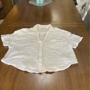 Cute top cream color